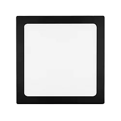 surface downlight LED PANEL FLAT 300 Q SCCT DIM C square, CCT Switch IP44, white dimmable