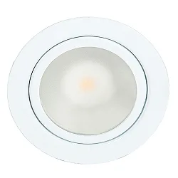 LED funiture built-in downlight N 5020 COB (3 pc. + accessories), 3x 3.3W 3000K, fixed optics, white