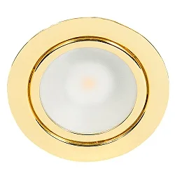 LED funiture built-in downlight N 5020 COB (3 pc. + accessories), 3x 3.3W 3000K, fixed optics, gold