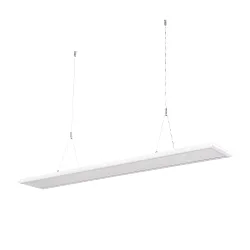 LED Pendant luminaire LED PANEL FLAT R2 with Uplight, incl. LED driver, 40W, neutral white, non dimmable