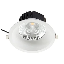 Downlight LED DOWNLIGHT 210 dimbaar, UGR < 19 IP40, wit dimbaar