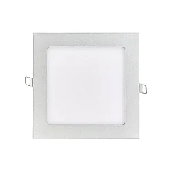 Inbouwdownlight LED PANEL FLAT 130 Q 840 350MA OPAL hoekig, standaard, excl. netvoeding IP20, mat, titaan dimbaar