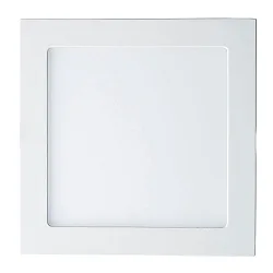 Inbouwdownlight LED PANEL FLAT 300 Q DTW 350MA OPAL hoekig, Dim-To-Warm, excl. netvoeding IP20, wit dimbaar