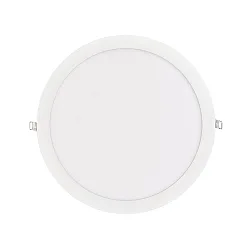 recessed downlight LED PANEL FLAT 300 R SCCT 350MA OPAL round, CCT Switch, excl. LED driver IP20, black dimmable