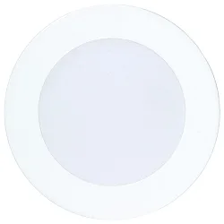 Inbouwdownlight LED PANEL FLAT 50 R 350MA IP44 rond, excl. netvoeding IP44, wit dimbaar