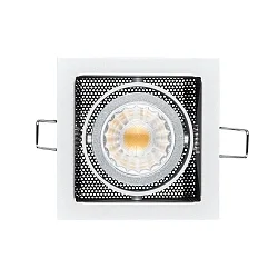 recessed luminaire LED MINI KARDAN E1 BIO 1 flame, swivelling, dimmable IP40, clear, black