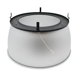 Reflector HIGH BAY, zwart