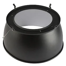 Reflector HIGH BAY, zwart
