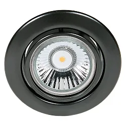Downlight C 3830 draaibaar IP20, zwart dimbaar