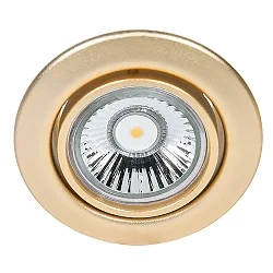 Downlight C 3830 draaibaar IP20, goud mat dimbaar