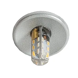 Plafondinbouwarmatuur C 411 G4 IP20, titaan dimbaar