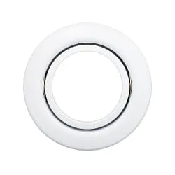 ceiling recessed luminaire D 3830 FINE PEARL swivelling, without socket IP20, white dimmable