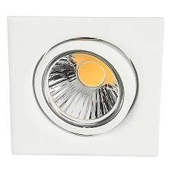Downlight D 3830 Q draaibaar IP20, wit mat dimbaar