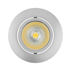 Inbouwdownlight ECO FLAT 5068R DIM / 38° rond, CCT Switch, dimbaar IP40, chroom mat dimbaar