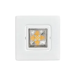 Downlight A 5068 T FLAT RQ LED draaibaar, vierkant, gepoedercoat, wit mat dimbaar