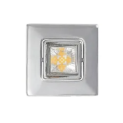Downlight A 5068 T FLAT RQ LED draaibaar, vierkant, chroom, gepoedercoat dimbaar