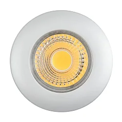 Recessed LED downlight A 5068 T Flat IP44, Ø 8cm, COB, 8W 3000K 850lm 38°, CRi>90