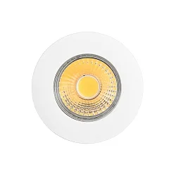 Recessed LED downlight A 5068 T Flat IP44, Ø 8cm, COB, 8W 4000K 920lm 38°, CRi>90