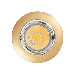 downlight A 5068 T FLAT IP40, chrome, gold dimmable