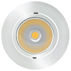 Inbouwarmatuur 5068 ECO FLAT BIO dimbaar IP40, chroom, helder dimbaar 8W 480lm 3000K CRI 97