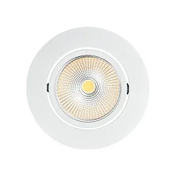 Downlight 5068 ECO FLAT BIO rond IP40, wit mat dimbaar
