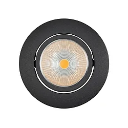 downlight 5068 ECO FLAT TUN round IP40, black matt 