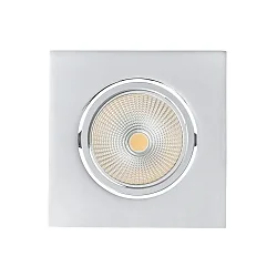 Downlight 5068Q ECO FLAT BIO hoekig IP40, chroom dimbaar