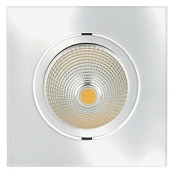 Downlight 5068Q ECO FLAT TUN hoekig IP40, chroom 