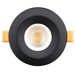 Outdoor LED spot 68 FP IP65, 350mA, 6.6W 4000K 700lm 38°, black matt