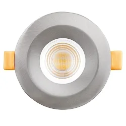 Outdoor LED spot 68 FP IP65, 350mA, 6.6W 4000K 700lm 38°, brushed nickel