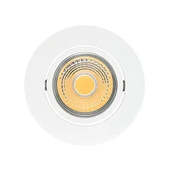 Downlight A 5068 T FLAT BIO dimbaar IP40, helder, wit mat dimbaar