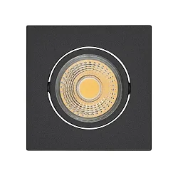 Downlight A 5068Q T FLAT BIO dimbaar IP40, helder, zwart mat dimbaar