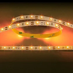 LED Strip Flexible LED SMD 3528, 12V, 4.8W/m, YELLOW, 200cm