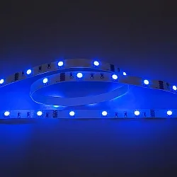 LED Strip Flexible LED SMD 5050, 12V, 7.2W/m, BLUE, 500cm