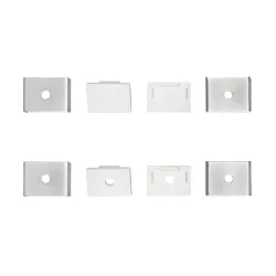 Vervangende kit U PROFILE 2 TP/OP, zilver, wit