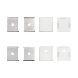 Vervangende kit U PROFILE 2 TP/OP, zilver, wit
