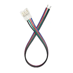 Aansluitleiding LED SMD 5050 RGB set van 5, RGB