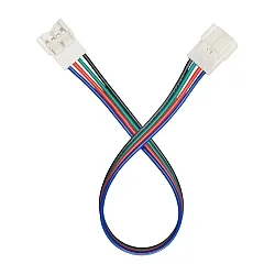 Flex connector LED SMD 5050 RGB flexibel, set van 5, RGB