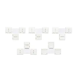 T-connector LED SMD 5050/5630 2-polig, set van 5