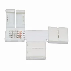 T-connector LED SMD 5050 set van 5, 4-polig