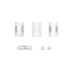 connector set of 5, transparent