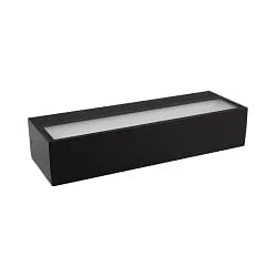 Wandarmatuur voor buitenshuis WL-RE300 UP/DOWN SCCT 115° direct / indirect IP65, zwart 