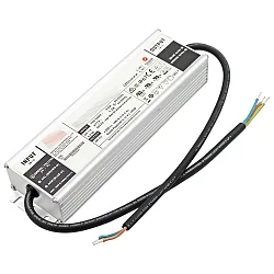 LED voedingsapparaat EL-240-24V IP67 met open kabel, spanningsconstante, schakelbaar, zilver