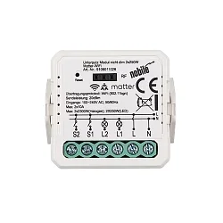 MATTER-WIFI - FLUSH MOUNTING - NON-DIM schakelbaar