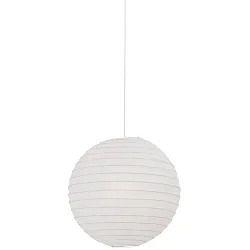 Lampenkap RISPAPIR 35, wit
