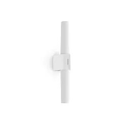 Spiegelarmatuur HELVA DOUBLE BASIC LED IP44, wit mat 