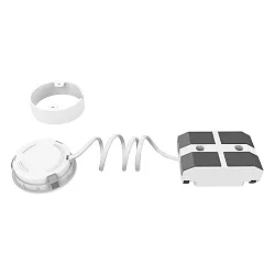 LED Under cabinet luminaire KITCHENIO, set of 3, 2W, 110°, 3000/4000K, 170lm, IP20, white