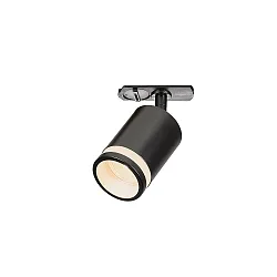 1-phase spot LINK RONDIE GU10 IP20, black matt 