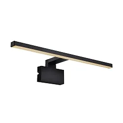 Spiegelarmatuur MARLEE IP44, zwart mat 