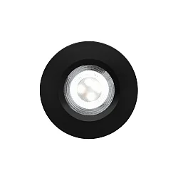 ceiling recessed luminaire DON SMART RGB tunable white, RGB IP65, black dimmable